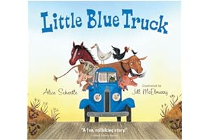 Little Blue Truck board book by Alice Schertle little-blue-truck-alice-schertle-book-summary