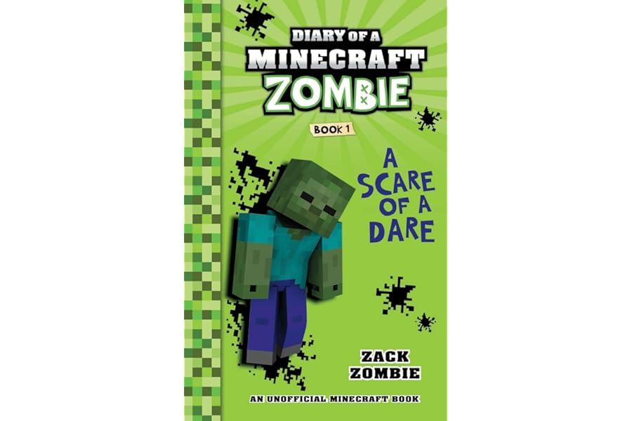 Diary of a Minecraft Zombie Book 1: A Scare of A Dare (Minecraft Adventure) by Zack Zombie diary-minecraft-zombie-zack-zombie-book-summary