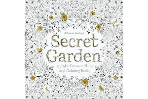 Secret Garden: An Inky Treasure Hunt and Coloring Book for Adults by Johanna Basford secret-garden-inky-treasure-hunt-coloring-johanna-basford-book-summary