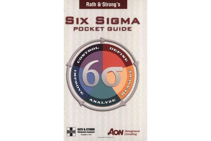 Rath & Strong's Six Sigma Pocket Guide by Rath & Strong Rath & Strong's Six Sigma Pocket Guide